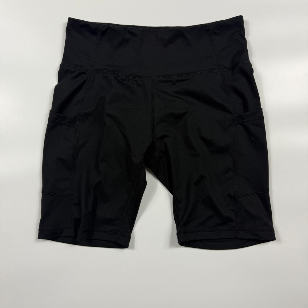 Baleaf Sports Bicycle Shorts Women's Medium Black Athletic Running High Waist